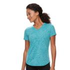 Women's Petite Tek Gear&reg; Core Short Sleeve Tee, Size: Xl Petite, Turquoise/blue (turq/aqua)
