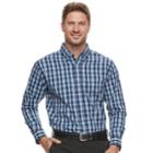 Men's Haggar Classic-fit Stretch Poplin Button-down Shirt, Size: Xl, Med Yellow