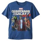 Boys 8-20 Marvel Guardians Of The Galaxy Vol. 2 Group Shot Tee, Boy's, Size: Medium, Med Blue