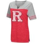 Women's Campus Heritage Rutgers Scarlet Knights On The Break Tee, Size: Xxl, Dark Red