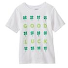 Boys 4-10 Jumping Beans&reg; St. Patrick's Day Graphic Tee, Boy's, Size: 7, Natural