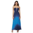 Juniors' Speechless Pleated Evening Dress, Girl's, Size: 7, Dark Blue