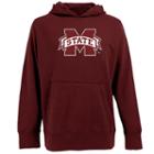 Men's Mississippi State Bulldogs Signature Pullover Fleece Hoodie, Size: Xxl, Red