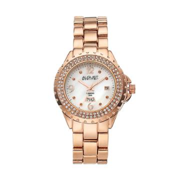 August Steiner Women's Diamond & Crystal Watch, Pink