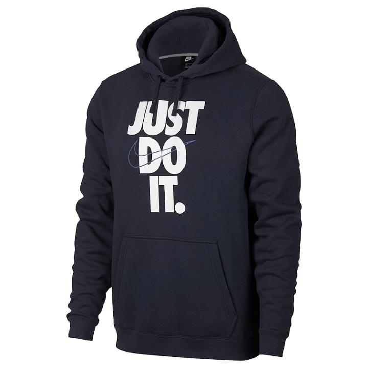 Men's Nike Pull-over Hoodie, Size: Xxl, Light Blue