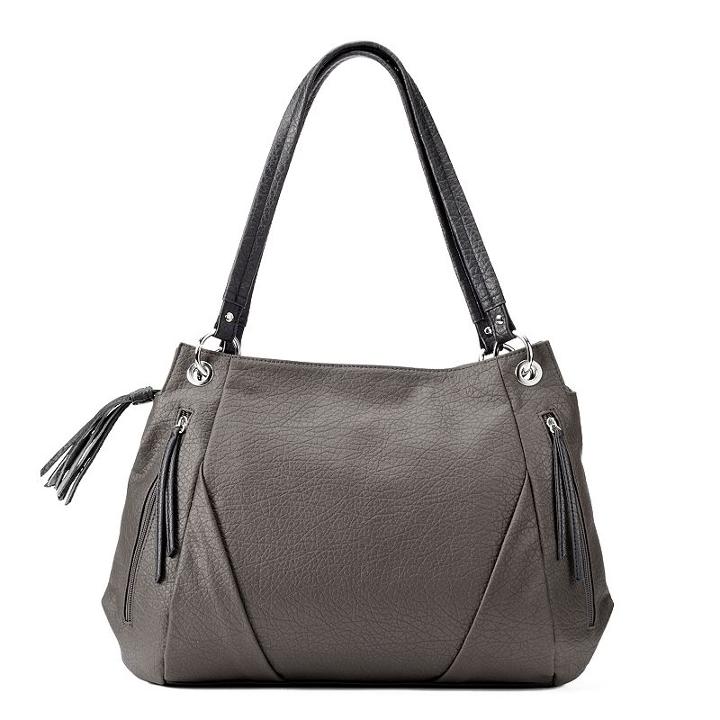 Rosetti Casual Crossing Tote, Women's, Med Grey