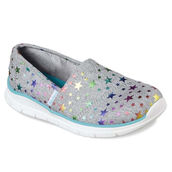 Skechers Pureflex 3 Girls' Flats, Size: 5, White