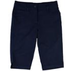 Girls 7-16 Chaps Twill School Uniform Skimmer Pants, Girl's, Size: 8, Blue