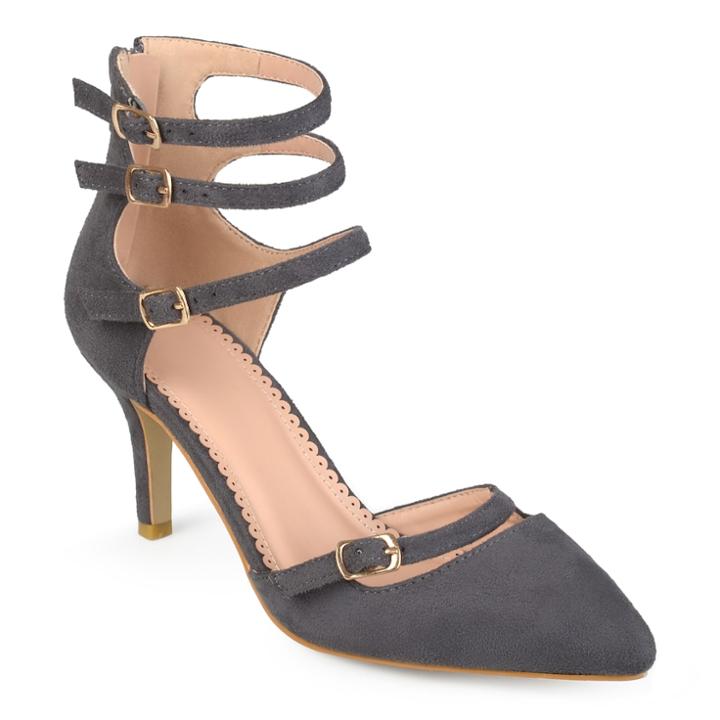 Journee Collection Mariah Women's High Heels, Size: Medium (9), Grey