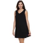 Petite Apt. 9&reg; Sleeveless A-line Dress, Women's, Size: Xs Petite, Black