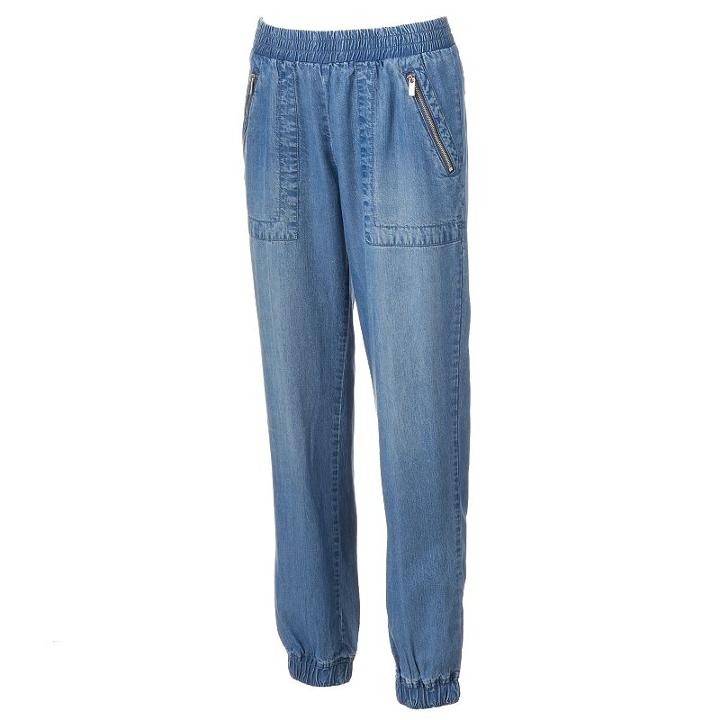 Women's Juicy Couture Jean Jogger Pants, Size: Xs, Blue