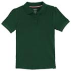 Girls 4-20 & Plus Size French Toast School Uniform Stretch Pique Polo Shirt, Size: 10-12, Green