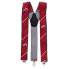 Men's Utah Utes Oxford Suspenders, Red