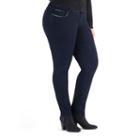Plus Size Rhythm In Blues Modern Fit Skinny Jeans, Women's, Size: 24 W, Dark Blue