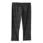 Girls 7-16 & Plus Size So&reg; Patterned Capri Leggings, Girl's, Size: 16 1/2, Oxford