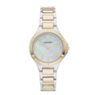 Armitron Women's Crystal Accent Two Tone Solar Watch - 75/5624mptt, Size: Medium, Multicolor