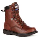 Georgia Boot Renegade Men's 8-in. Work Boots, Size: Medium (9.5), Dark Brown