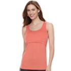 Maternity A:glow Popover Nursing Tank, Women's, Size: Xs Maternity, Med Orange
