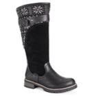 Muk Luks Kamy Women's Tall Winter Boots, Size: 10, Black