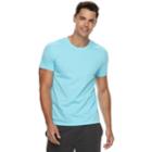 Men's Apt. 9&reg; Premier Flex Slim-fit Crewneck Sleep Shirt, Size: Small, Turquoise/blue (turq/aqua)