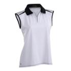 Plus Size Nancy Lopez Favor Sleeveless Golf Polo, Women's, Size: 1xl, White