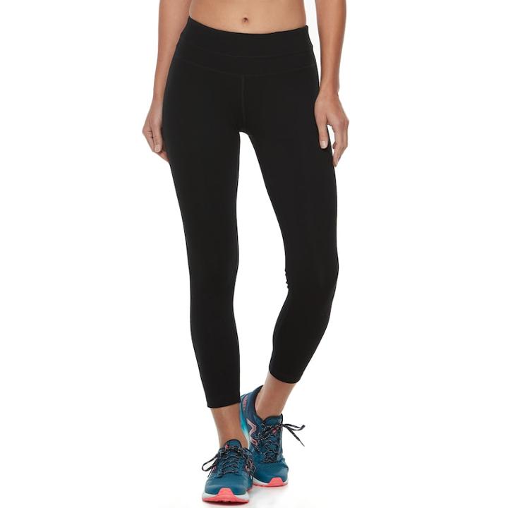 Women's Tek Gear&reg; Ankle Leggings, Size: Small, Black