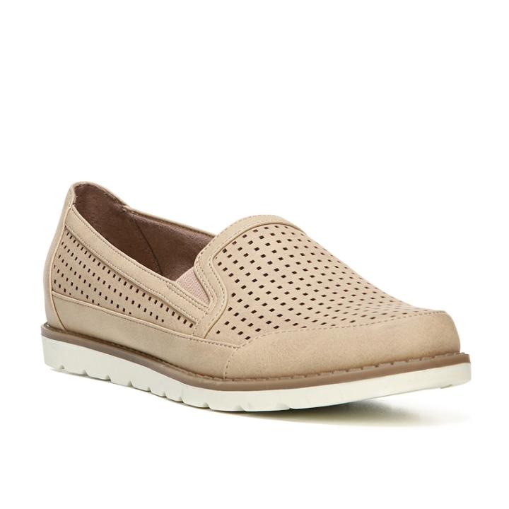 Naturalsoul By Naturalizer Ida Women's Perforated Shoes, Size: Medium (6), Lt Beige