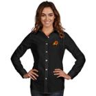 Women's Antigua Phoenix Suns Dynasty Button-down Shirt, Size: Large, Black