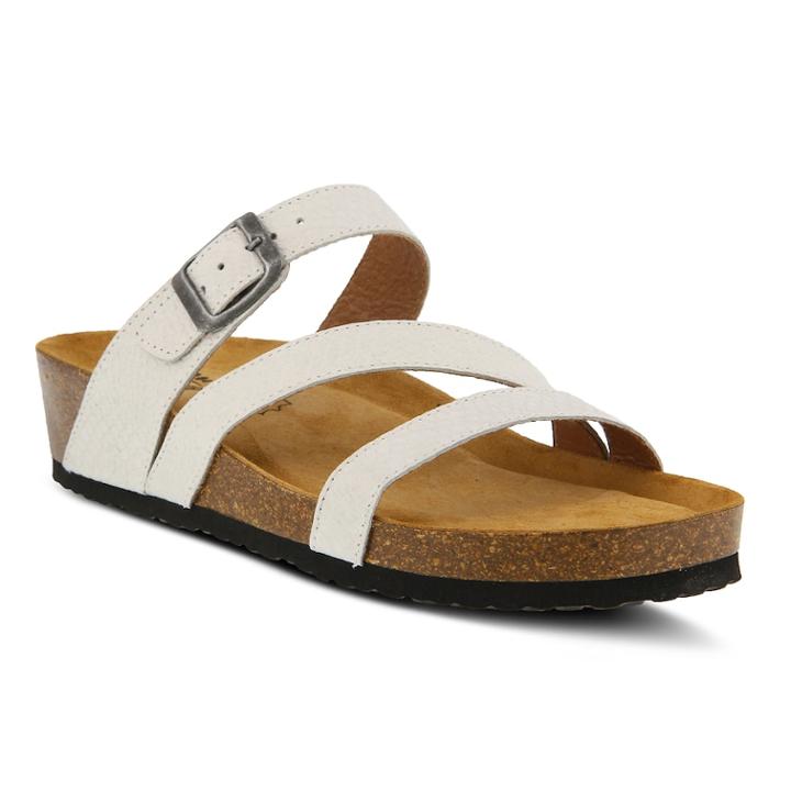 Spring Step Women's Strappy Sandals, Size: 37, White