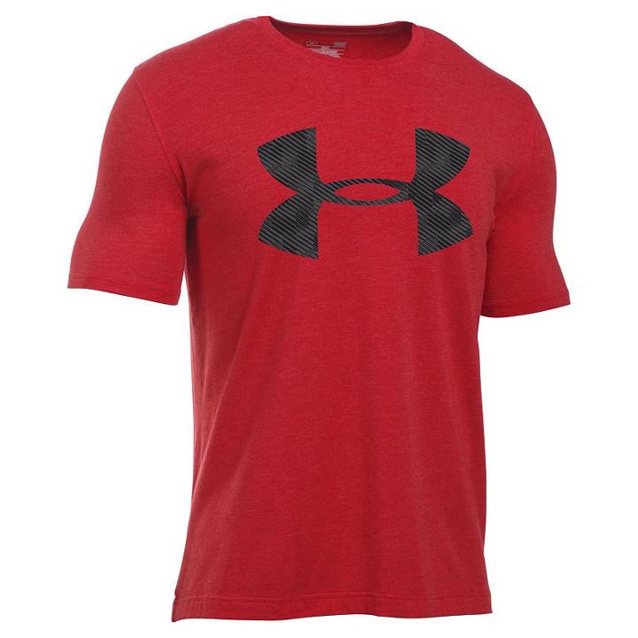 Men's Under Armour Big Logo Tee, Size: Medium, Red