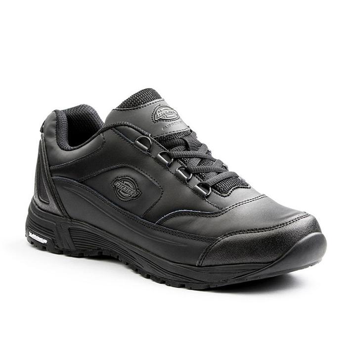 Dickies Charge Men's Slip-resistant Work Shoes, Size: Medium (9.5), Black