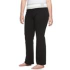 Juniors' Plus Size So&reg; Lounge Contour Bootcut Yoga Pants, Size: 1xl, Light Grey