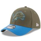 Adult New Era Detroit Lions 39thirty Salute To Service Flex-fit Cap, Men's, Size: Medium/large, Brown