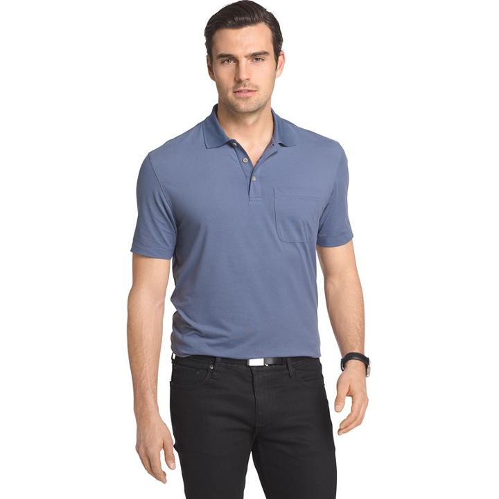 Men's Van Heusen Flex Classic-fit Polo, Size: Xl, Blue Other