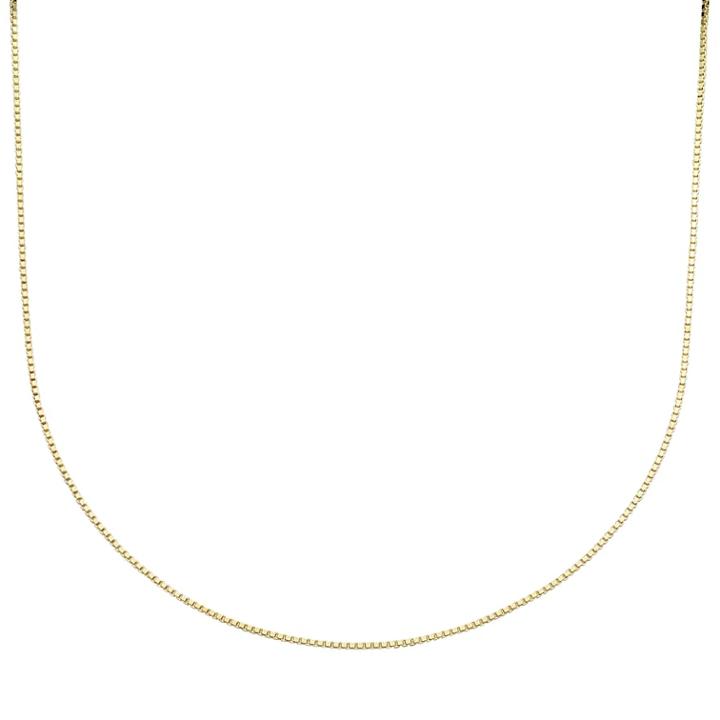 Primavera 24k Gold-over-silver Venetian Box Chain Necklace, Women's, Multicolor
