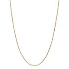 18k Gold Rope Chain Necklace - 18 In, Women's, Size: 18, Yellow