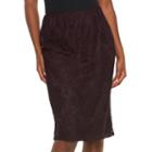 Women's Apt. 9&reg; Lace Midi Skirt, Size: Medium, Purple
