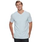 Big & Tall Sonoma Goods For Life&trade; Supersoft Stretch V-neck Tee, Men's, Size: 3xl Tall, Light Blue
