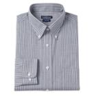 Big & Tall Croft & Barrow&reg; Solid Easy-care Button-down Collar Dress Shirt, Men's, Size: 19 38/9t, Black