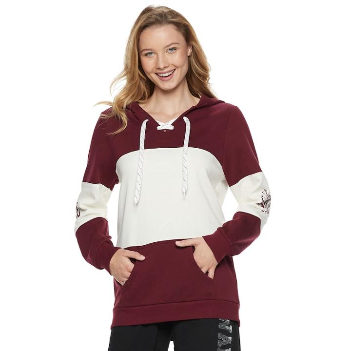 Juniors' Harry Potter Gryffindor Lace-up Graphic Hoodie, Teens, Size: Large, Red