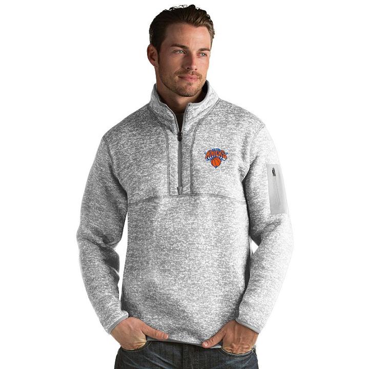 Antigua, Men's New York Knicks Fortune Pullover, Size: 3xl, Grey Other