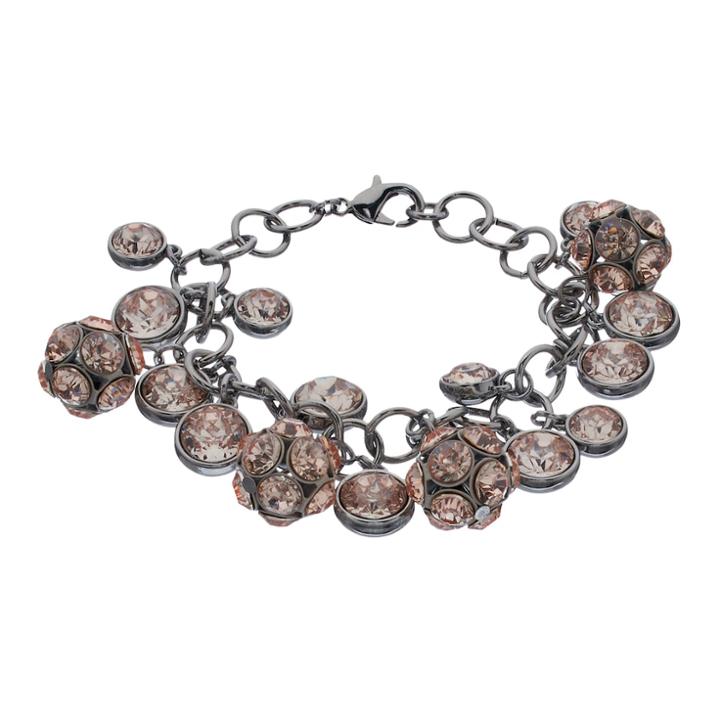 Simply Vera Vera Wang Shaky Pink Fireball Bracelet, Women's