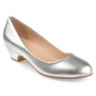 Journee Collection Saar Women's High Heels, Size: Medium (11), Silver