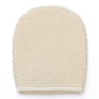 Earth Therapeutics Super Loofah Exfoliating Facial Mitt, Beig/green (beig/khaki)