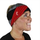 Women's Zoozatz Cincinnati Bearcats Criss-cross Headband, Multicolor