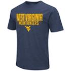 Men's West Virginia Mountaineers Team Tee, Size: Large, Dark Blue