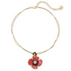 Dana Buchman Poppy Pendant Necklace, Women's, Multicolor