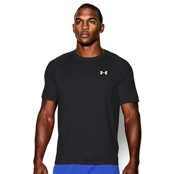 Men's Under Armour Tech Tee, Size: Large, Black