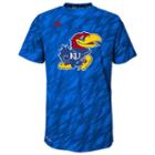 Boys 4-7 Adidas Kansas Jayhawks Mark My Words Climalite Tee, Boy's, Size: M(5/6), Blue