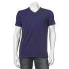 Big & Tall Apt. 9 Core Solid V-neck Tee, Men's, Size: Xl Tall, Drk Purple